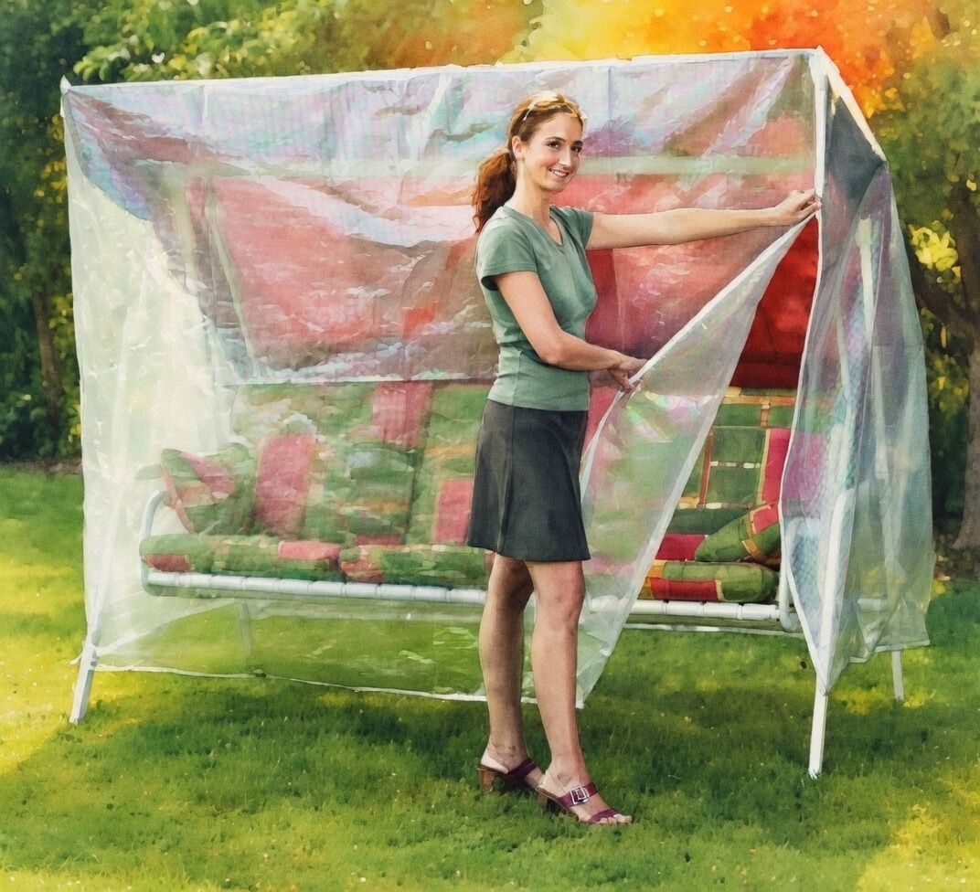 Schutzhauben für Hollywoodschaukeln