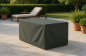 Preview: Tischhaube eckig bodenlang 180 x 90cm