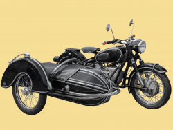 Indoor-Pelerine für Motorräder mit Seitenwagen