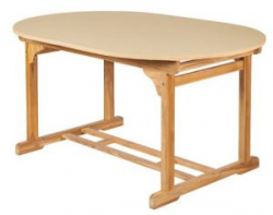 Teak Safe - Tischplattenhaube rechteckig/oval bis 240 cm Länge in vier Farben