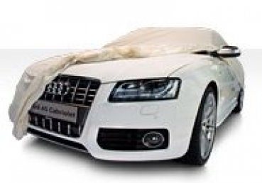 Abdeckhauben Made in Germany für Fahrzeuge, Gartenmöbel und Industrie -  Super Auto-Pelerine® - Sonderanfertigung Audi Q5