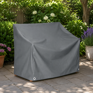 Preview: Schutzhaube für Gartenbank 173 cm lang, GRAU