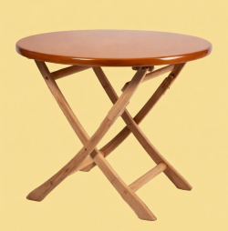 Tischplattenhaube rund bis 150 cm Ø Creme