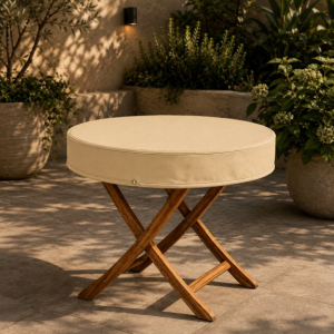 Preview: Teak Safe rund bis 150 cm Ø CREME