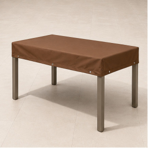 Teak Safe eckig/oval bis 180 cm Länge BRAUN