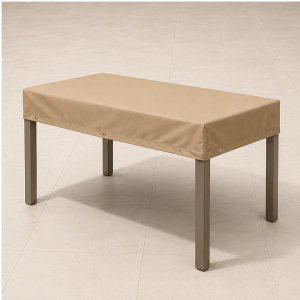 Teak Safe eckig/oval bis 180 cm Länge CREME