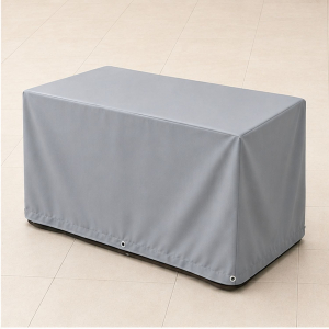 Teak Safe bodenlang 160 x 95 cm GRAU