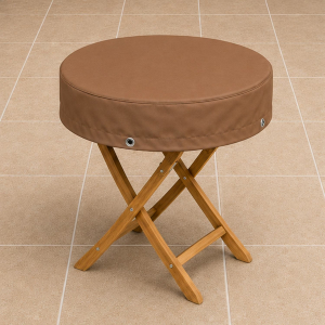 Teak Safe Tischhaube rund bis 130 cm Ø mit 15 cm Abhang