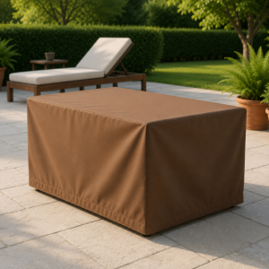 Tischhaube eckig bodenlang 180 x 90cm