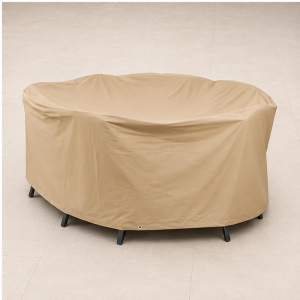 Teak Safe Creme Tischgruppenhaube oval, ca 240x180 cm, Höhe 90 cm