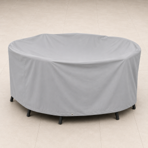 Teak Safe Grau Tischgruppenhaube oval, ca 240x180 cm, Höhe 90 cm