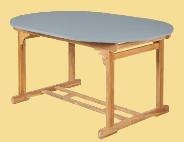 Teak Safe - Tischplattenhaube rechteckig/oval bis 240 cm Länge in vier Farben