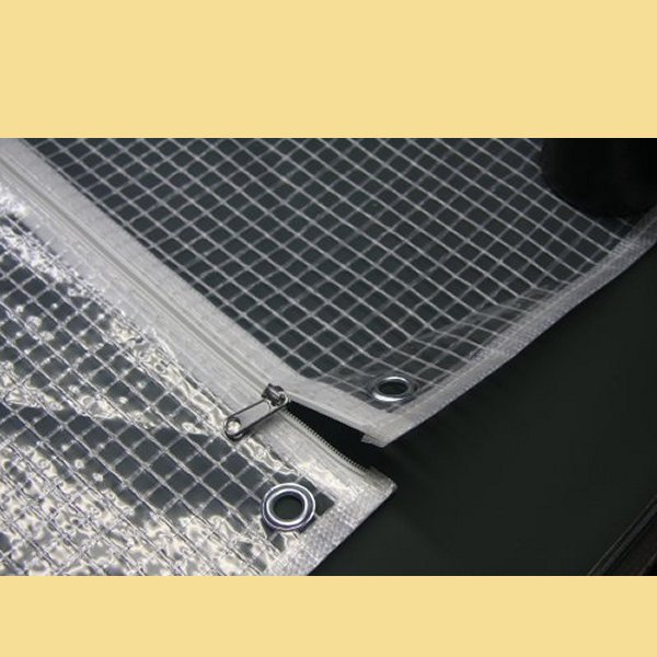 Classic Line Strandkorbhaube mit 2 Reißverschlüssen ab 125 x 90 x 156/135 cm