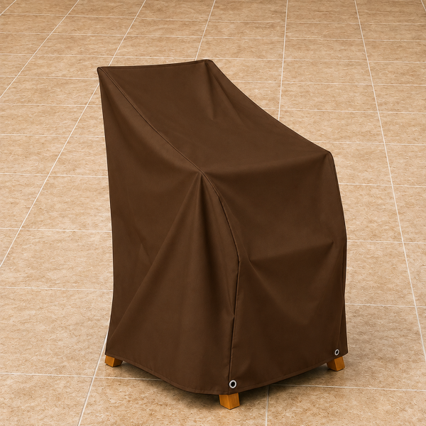 Teak Safe Sesselhaube für Hochlehner , BRAUN