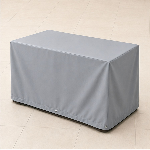 Teak Safe bodenlang 160 x 100 cm GRAU
