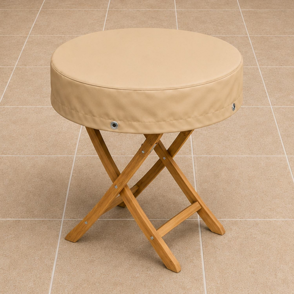 Teak Safe rund bis 130 cm Ø CREME