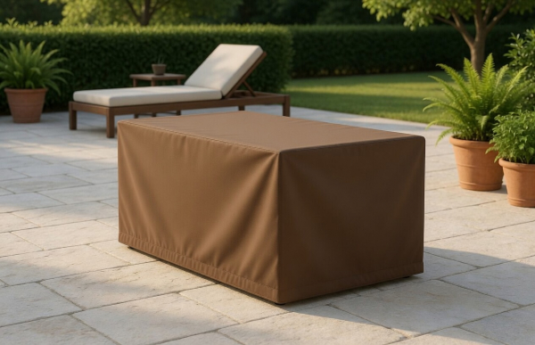 Tischhaube eckig bodenlang 180 x 90cm