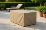 Tischhaube eckig bodenlang 180 x 90cm